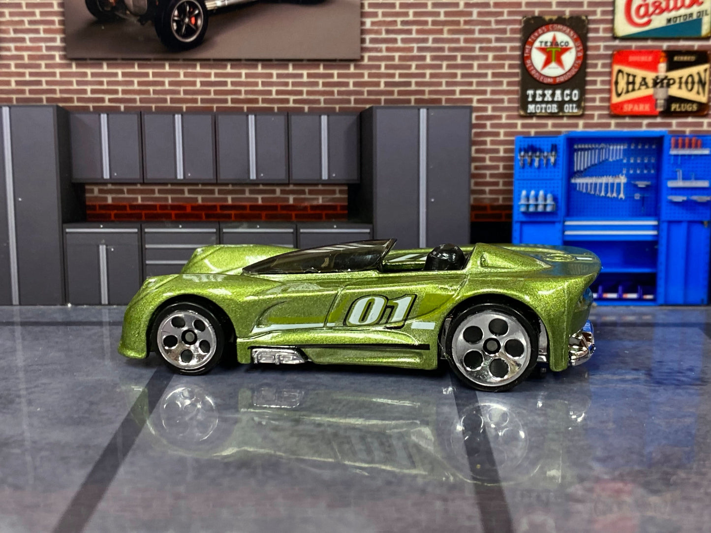 Loose Hot Wheels - Monoposto - Green 01
