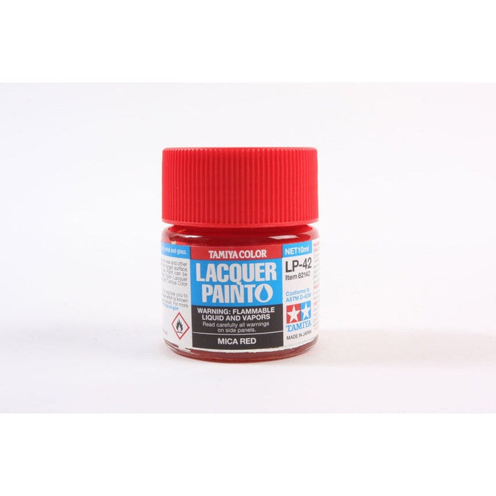 Tamiya Lacquer LP-42 Mica Red — exact product reference
