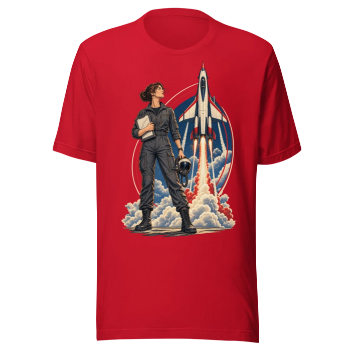 US Service Aviation Heroine 42 T-Shirt product mockup
