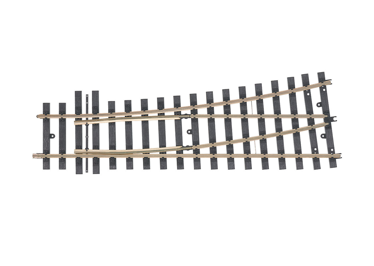 Märklin Left Turnout Radius 1,394 mm / 54-7/8" — exact product view