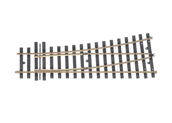 Märklin Left Turnout Radius 1,394 mm / 54-7/8" — exact product view
