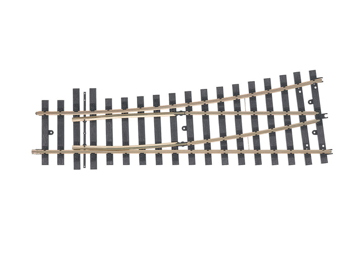 Märklin Left Turnout Radius 1,394 mm / 54-7/8" — exact product view