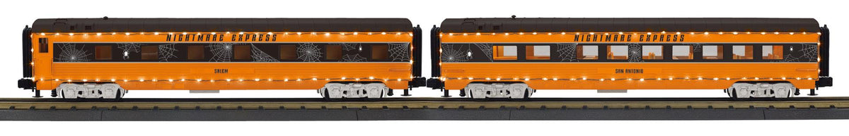 MTH RailKing 30-68303 Halloween sleeper and diner set