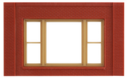 DPM Modular Building System(TM) -- One-Story Wall Sections w/20th Century Window - Kit (30167) product view 3