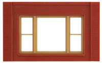 DPM Modular Building System(TM) -- One-Story Wall Sections w/20th Century Window - Kit (30167) product view 3