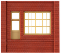 DPM Modular Building System(TM) -- Dock Level Wall Sections w/Steel Sash Entry - Kit (30172) product view 3