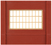DPM Modular Building System(TM) -- Dock Level Wall Sections with Steel Sash Window - Kit pkg(4) (30173) product view 3