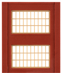 DPM Modular Building System(TM) -- Two-Story Wall Sections w/2 Steel Sash Windows - Kit (30174) product view 3