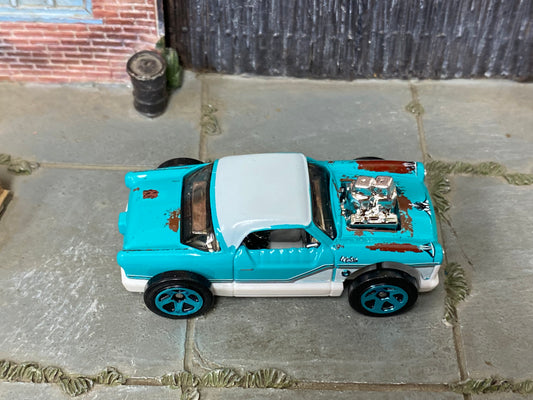 Loose Hot Wheels - The Nash - Lite Blue and White