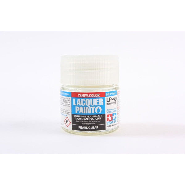 Tamiya Lacquer LP-49 Pearl Clear — exact product reference