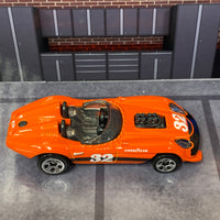 Loose Hot Wheels - Glory Chaser Race Car - Orange and Black 32