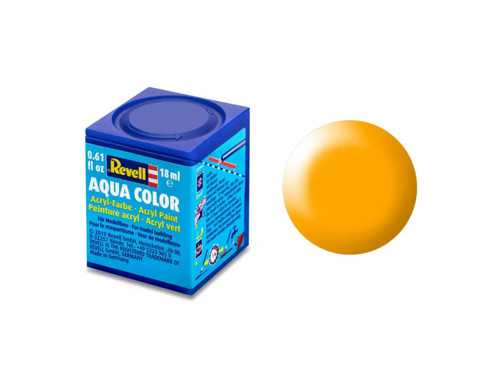 Revell Aqua Yellow Silk 18ml Bottle Acrylic Paint - 36310 — exact product reference