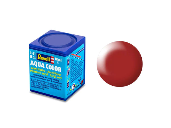Revell Aqua Fiery Red Silk 18ml Bottle Acrylic Paint - 36330 — exact product reference