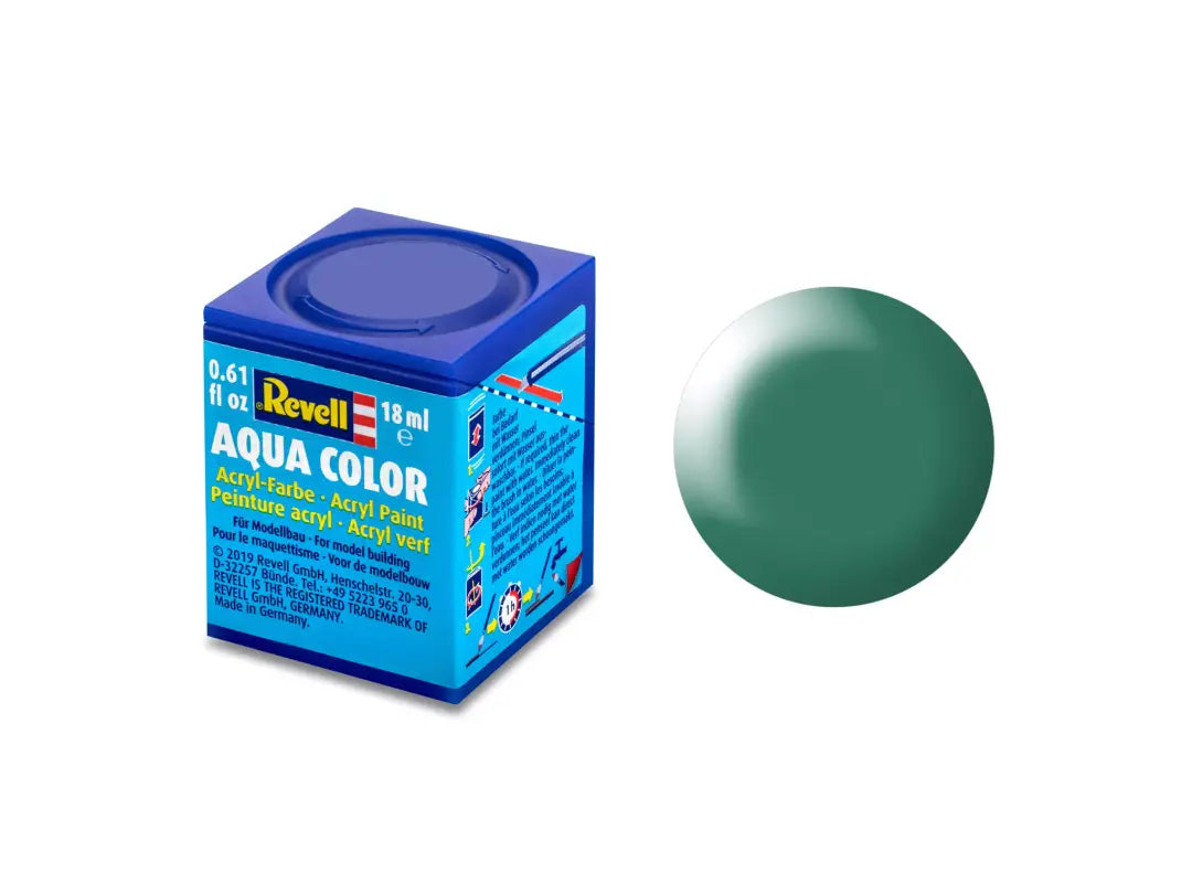 Revell Aqua Patina Green Silk 18ml Bottle Acrylic Paint - 36365 — exact product reference