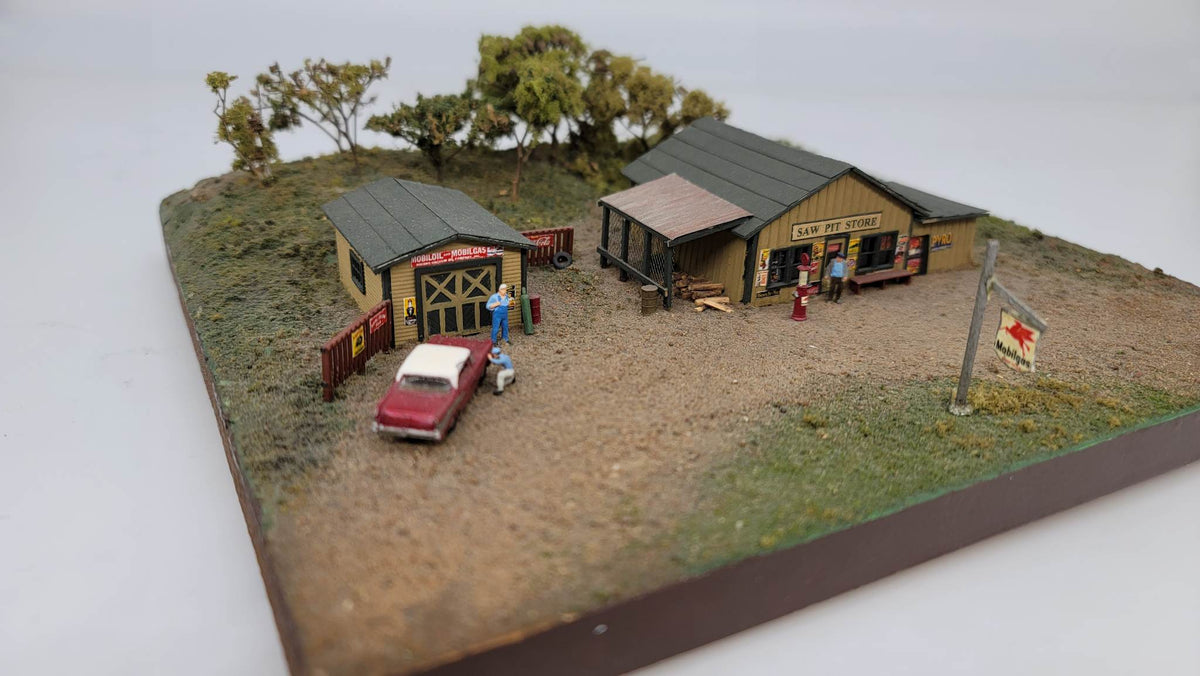 Saw Pit Store (N Scale) (320) exact product view 1