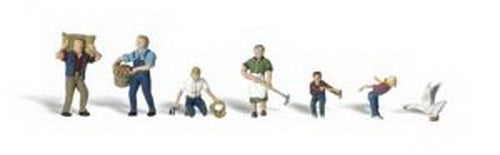 Woodland Scenics A2152 N Scale Farm People Figures