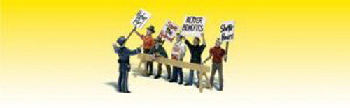 Woodland Scenics A2197 N Scale Picket Line Figures – 7 Pieces– product image