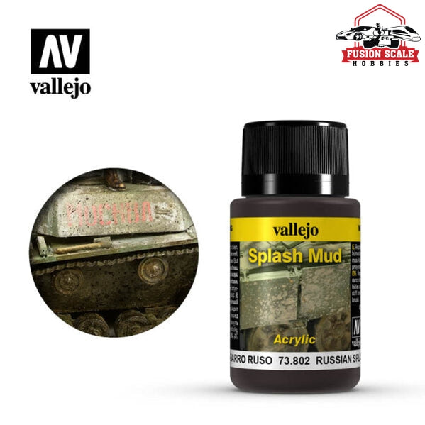 Vallejo Russian Splash Mud Weathering Effect 73802 — exact product reference