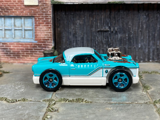 Loose Hot Wheels - The Nash - Lite Blue and White