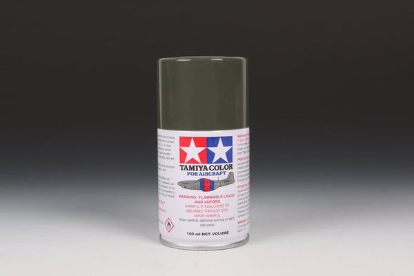 Tamiya AS-30 Dark Green 2 (RAF) Aircraft Spray Paint — exact product reference