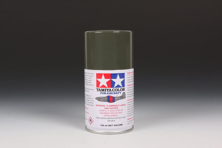 Tamiya AS-30 Dark Green 2 (RAF) Aircraft Spray Paint — exact product reference