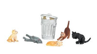 Bachmann O Cats with Garbage Can — manufacturer product view 2