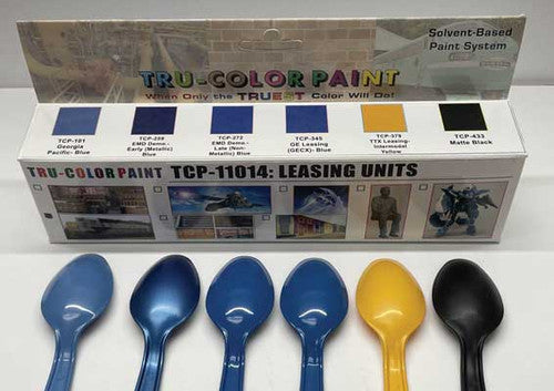 Tru-Color Paint 11014 Leased Units Railroad Paint Set 1oz, (6) — exact product view