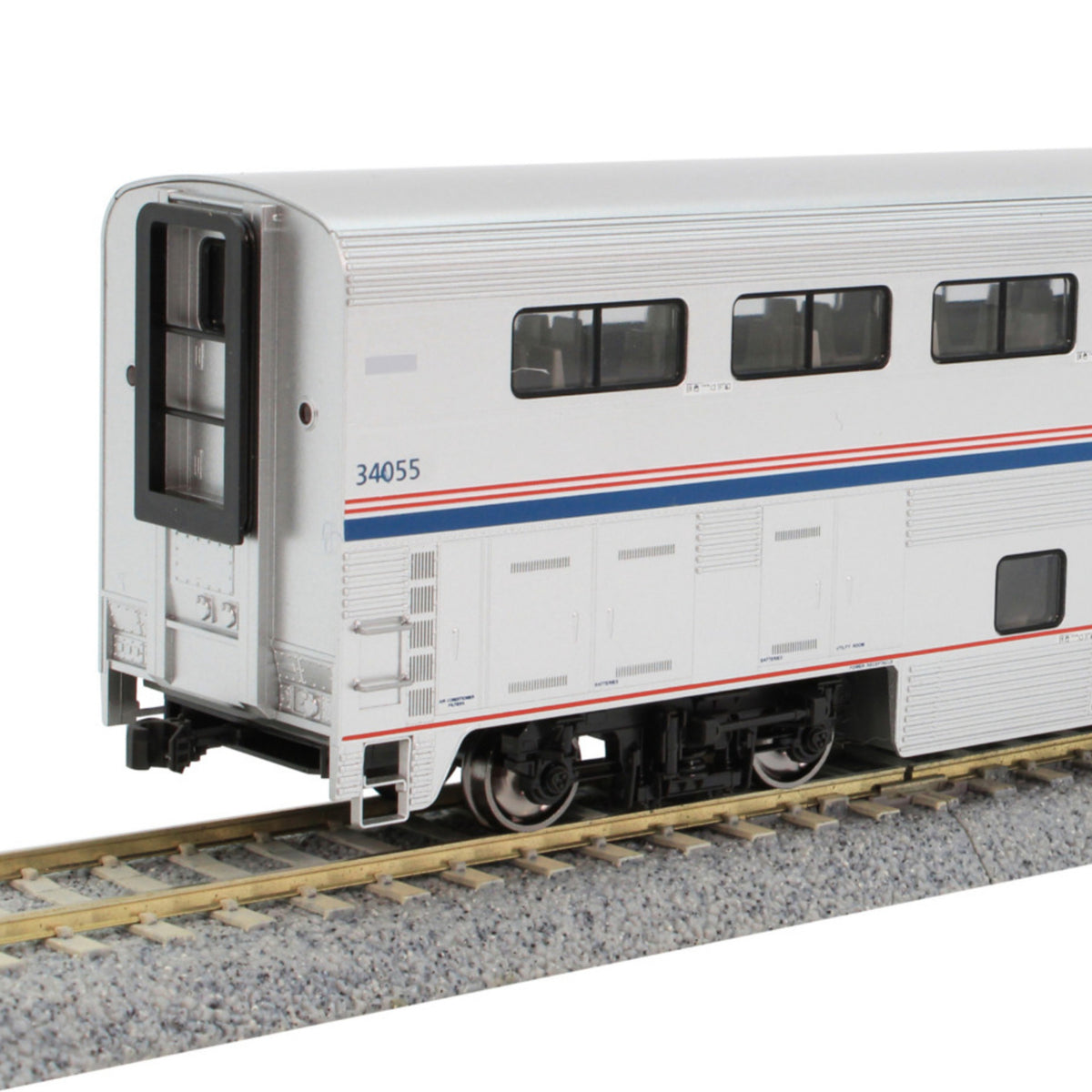 Amtrak Superliner I Coach Phase VI #34055 (35-6059) exact product view 1