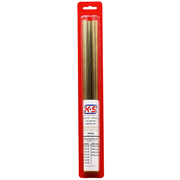 K&S Engineering 3406 brass square and rectangular tubing assortment 11 pieces