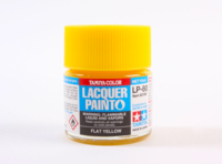 Tamiya LP-80 Flat Yellow Lacquer Paint 10ml - 82180 - view 4