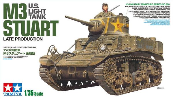 Tamiya 1/35 Us Light Tank M3 Stuart – 35360 — exact product reference