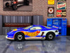 Loose Hot Wheels - 1992 Chevy Camaro Race Car (1995 Blackwall Wheels) - Blue and White Hot Wheels