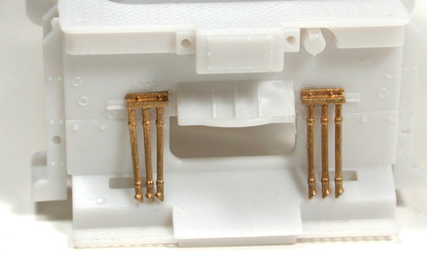 Cal Scale 190-575 HO MU Hoses Unpainted Brass Casting 3-Hose Cluster product image