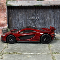 Loose Hot Wheels - McLaren P1 - Dark Red