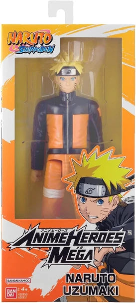 Bandai 38151 Anime Heroes Mega Naruto Shippuden Naruto Uzumaki 12 Inch Figure — exact product view