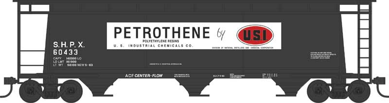Bowser N 38164 Cylindrical Hopper, US Industrial Petrothene #60418 — manufacturer reference
