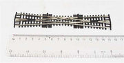 PECO SL-380F N Code 55 Insulfrog Single Slip, overhead product view beside a ruler.