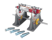 Bachmann 39018 multi-angle rotating locomotive cradle — complete cradle and scale adapters
