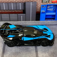 Loose Hot Wheels - Bugatti Bolide- Black and Blue