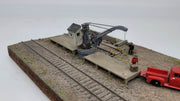 Brownhoist Pillar Crane & Dock (HO Scale) (391) exact product view 2