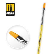 AMMO by Mig Jimenez number 10 synthetic flat brush