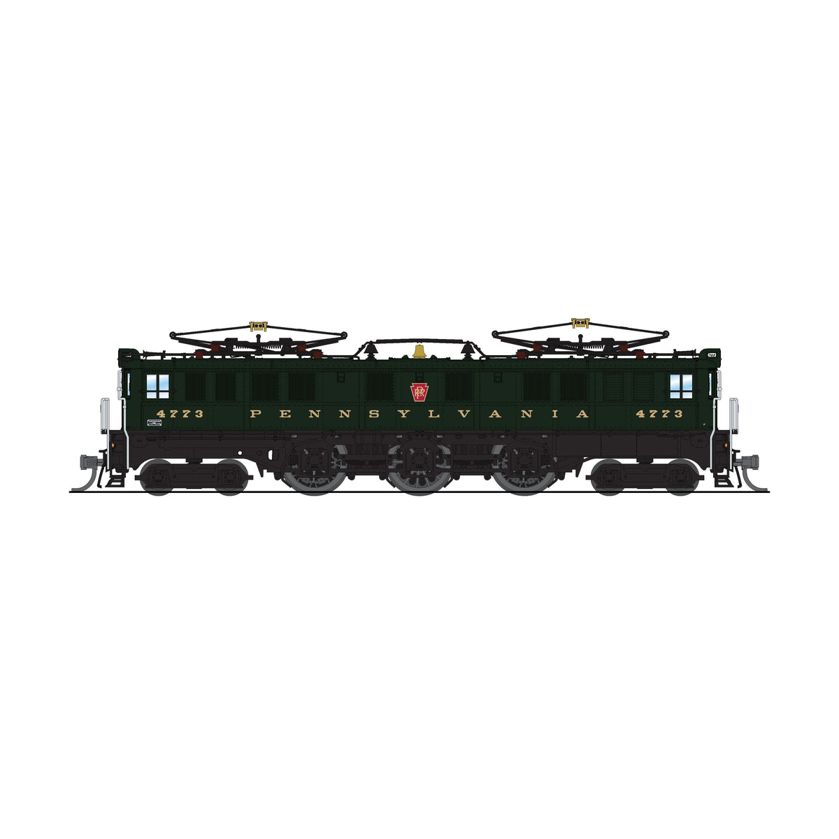 Broadway Limited N P4 PRR P5a Boxcab Electric #4773/Frt.Type DC/DCC — exact product reference