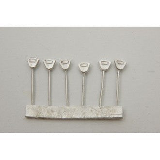Durango Press 195 HO Scale Parking Meters(6) — exact product view