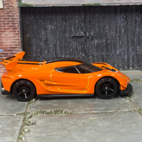 Loose Hot Wheels - 2020 Koenigsegg Jesko - Orange and Black