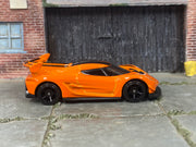 Loose Hot Wheels - 2020 Koenigsegg Jesko - Orange and Black