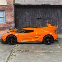 Loose Hot Wheels - 2020 Koenigsegg Jesko - Orange and Black