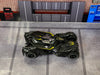 Loose Hot Wheels - Batman Batmobile Arkham Knight - Black and Yellow