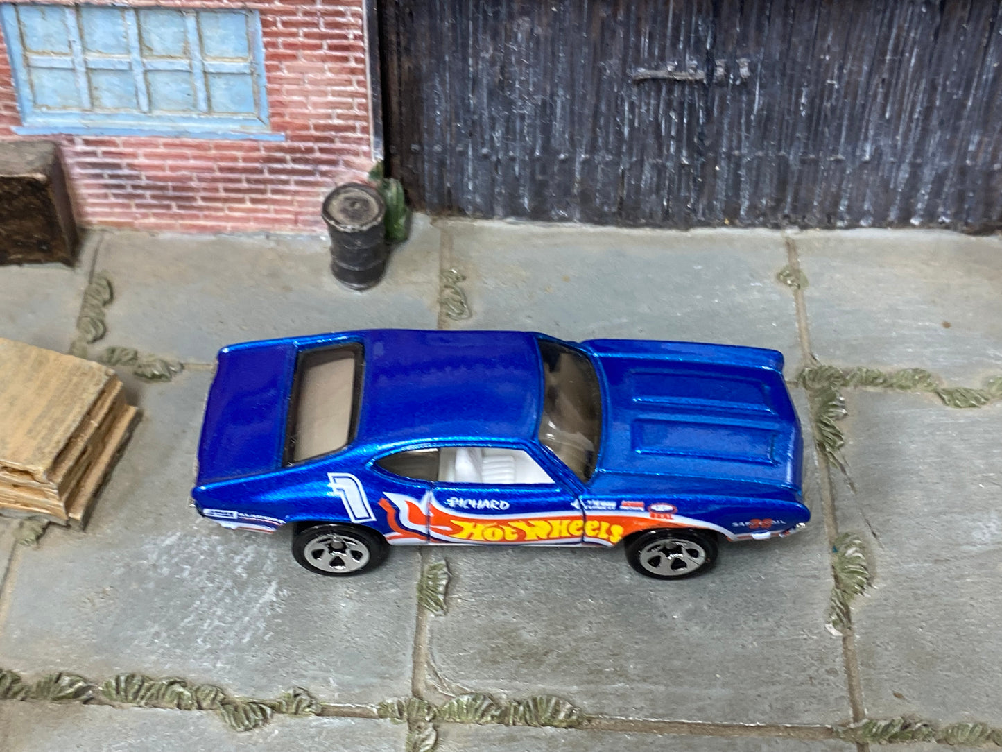 Loose Hot Wheels - Warner - Blue Hot Wheels