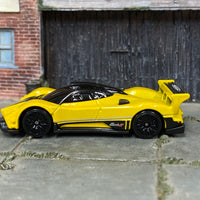 Loose Hot Wheels - Pagani Zonda R - Yellow
