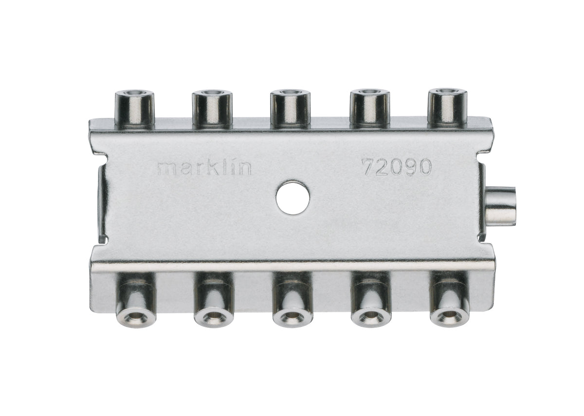 Märklin 72090 Distribution Strip with 11 Connections actual metal accessory photograph 1